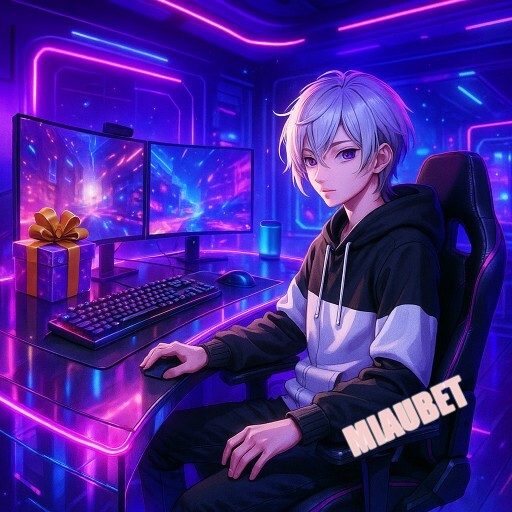 Imagem promocional da MIAUBET mostrando a plataforma e suas vantagens