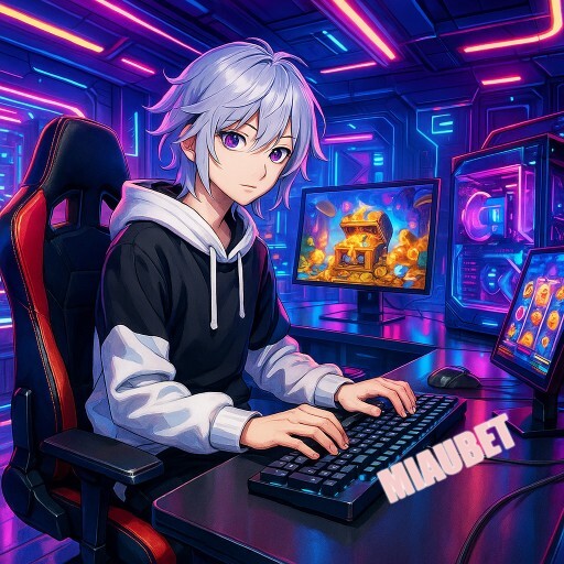 Imagem promocional da MIAUBET mostrando a plataforma e suas vantagens