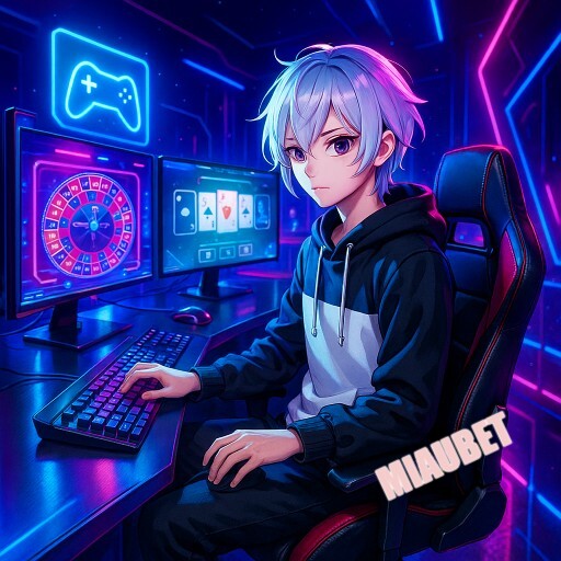 Imagem promocional da MIAUBET mostrando a plataforma e suas vantagens