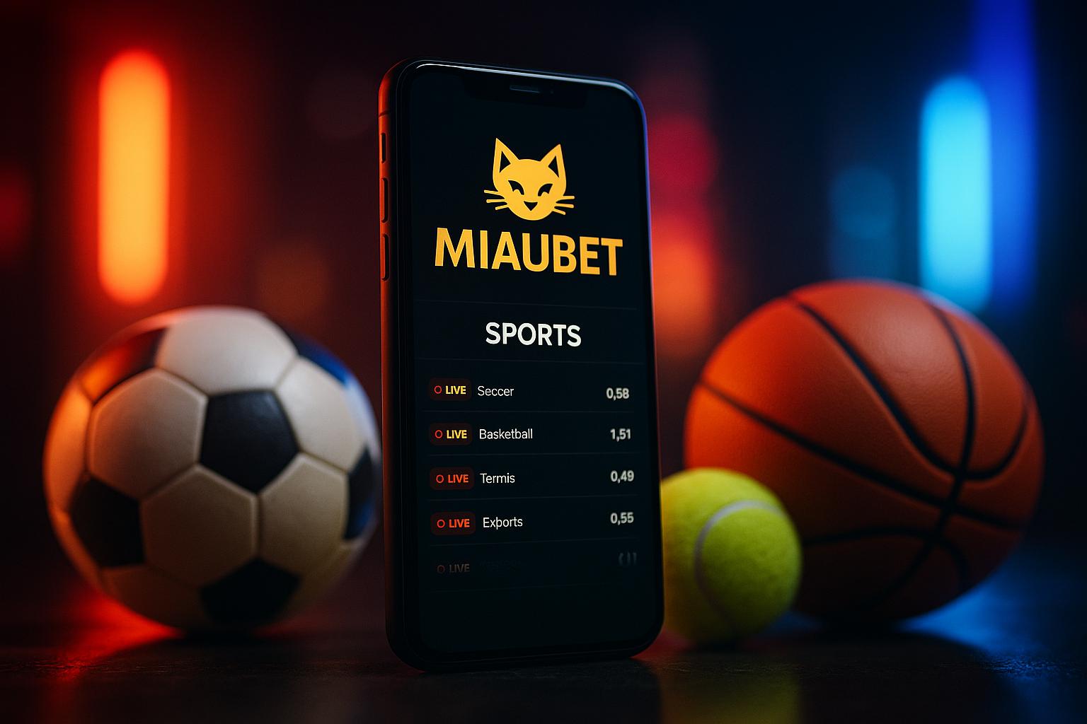 Aposte em apostas esportivas no cassino online MIAUBET