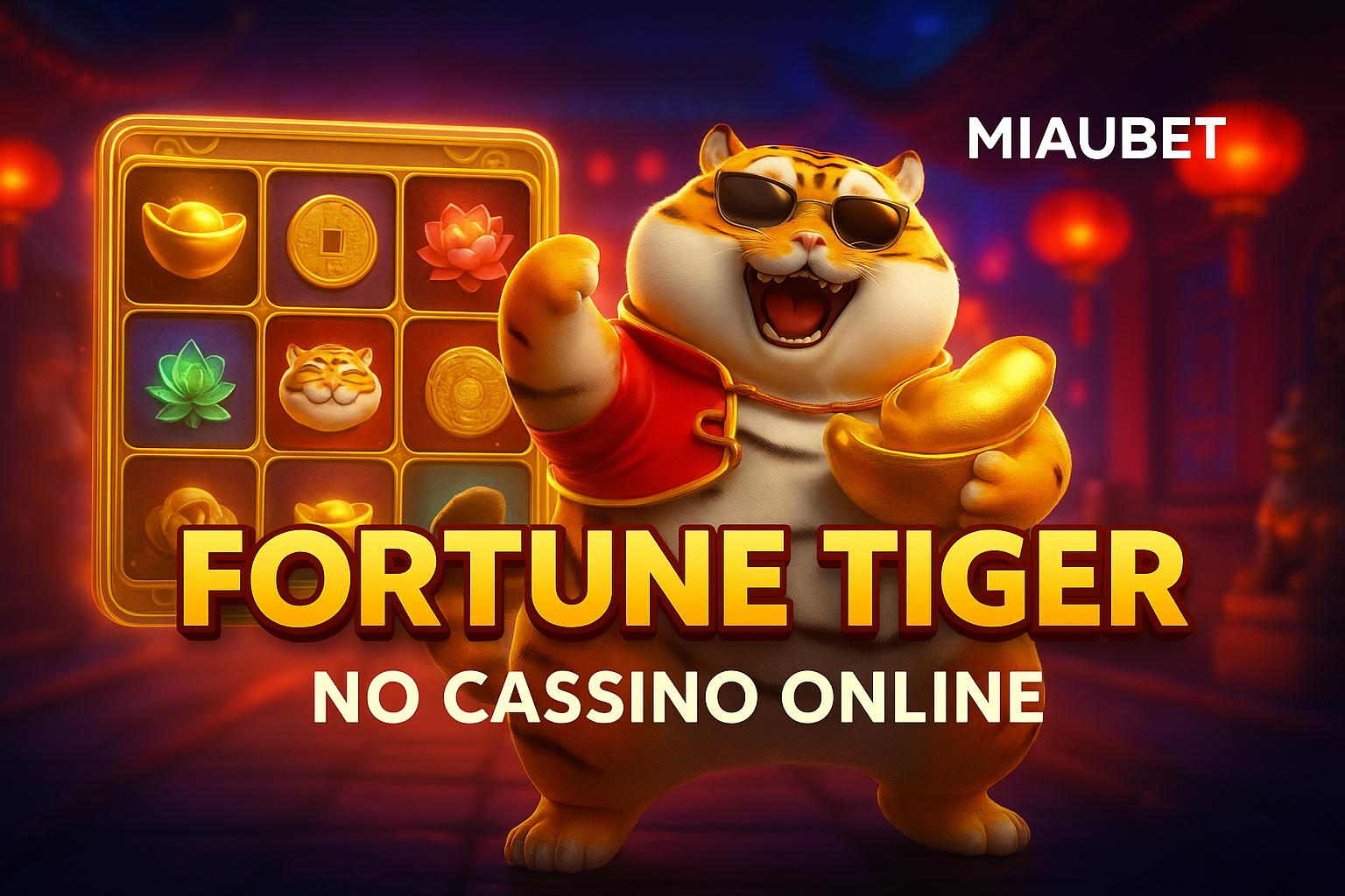Fortune Tiger é um jogo imperdível no MIAUBET Casino