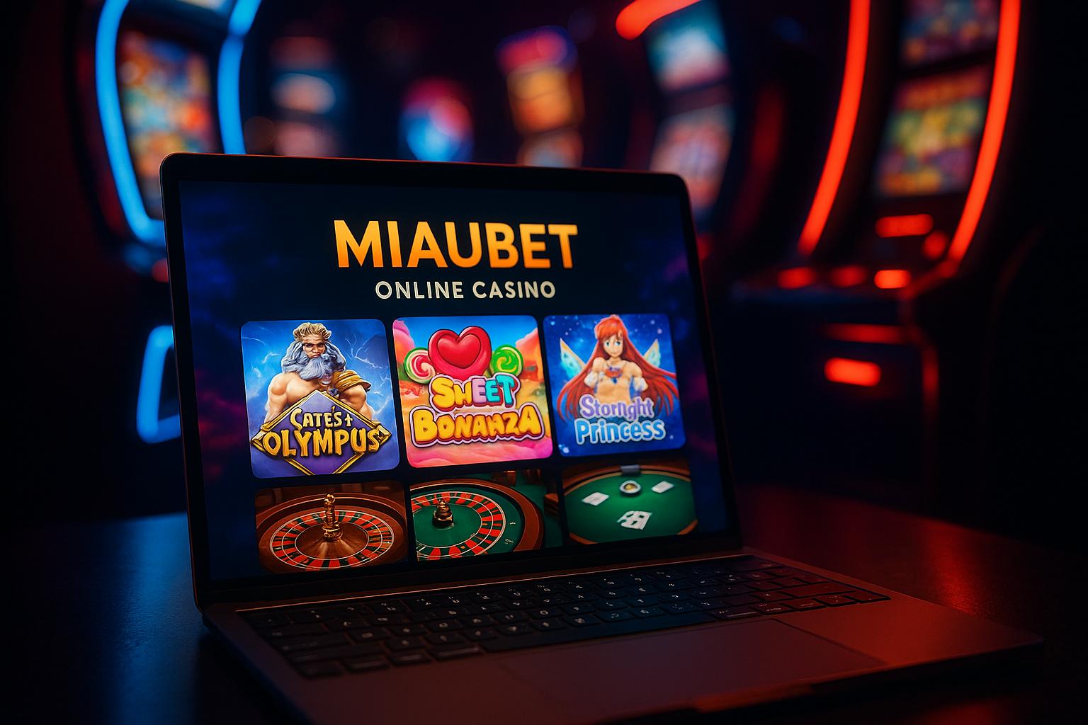 Jogos de cassino online MIAUBET