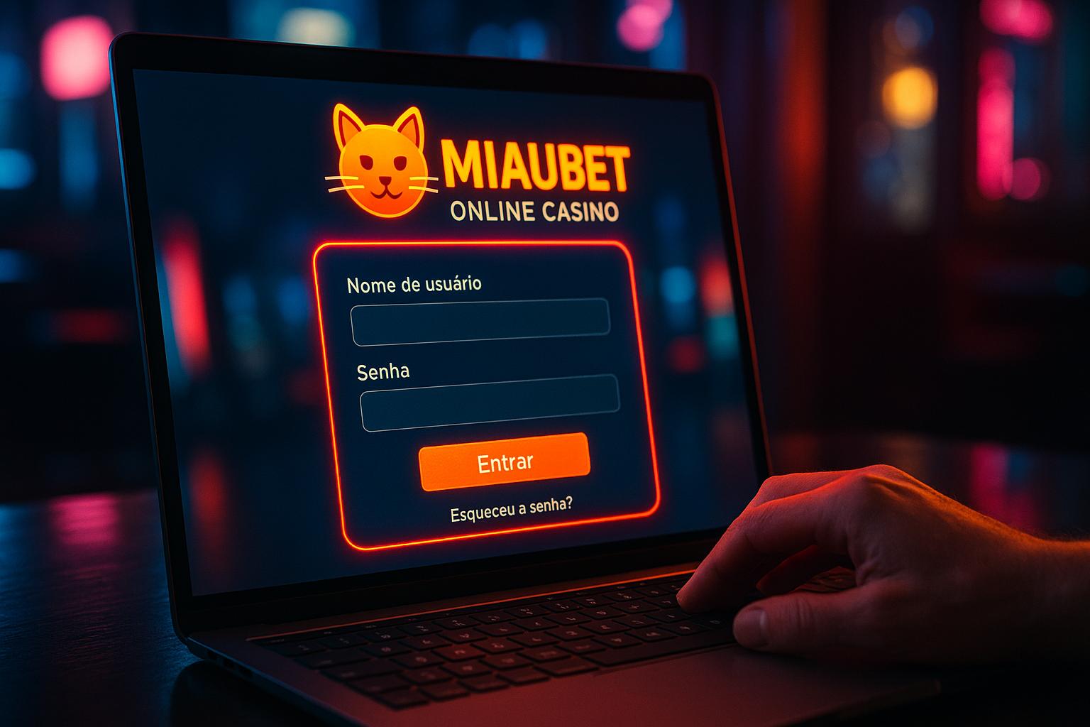 Login no Cassino MIAUBET