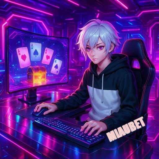 Imagem promocional da MIAUBET mostrando a plataforma e suas vantagens