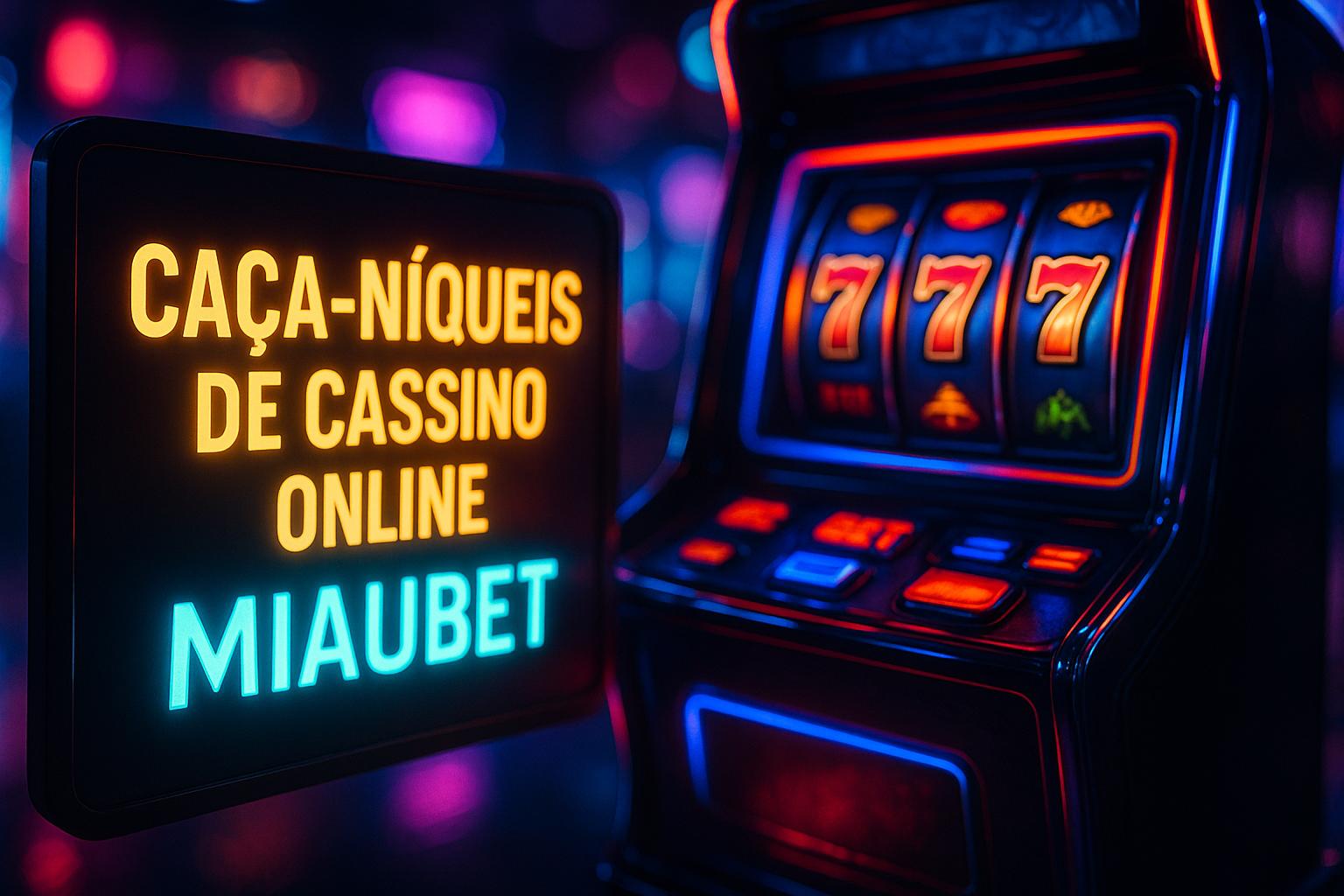 Explore o mundo das slot machines no MIAUBET Casino